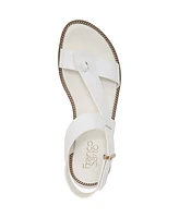 Franco Sarto Women's Glenni Hidden Adjustable Strap Flat Sandals