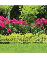 Garden Zone 396686 Gard'n Border Round Folding Border Fence