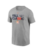 Men's Nike Heather Gray Houston Astros 2022 World Series Icon T-Shirt