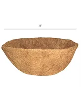 Grower Select Coconut Arts Basket Shaped Coco Liner