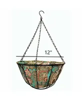 Gardener's Select Hanging Basket with Fabric Coco Liner