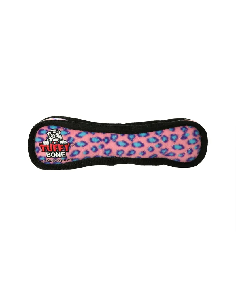 Tuffy Ultimate Bone Pink Leopard