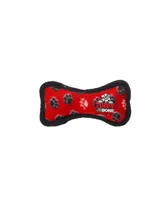 Tuffy Jr Bone Red Paw, Dog Toy