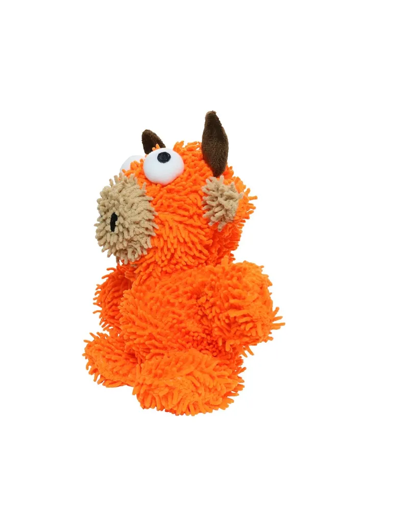 Mighty Microfiber Ball Med Bull Orange, Dog Toy