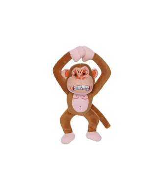 Mighty Jr Angry Animals Monkey, Dog Toy