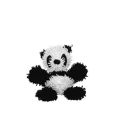 Mighty Jr Microfiber Ball Panda, Dog Toy