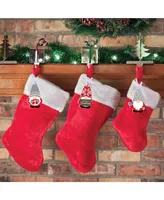 Christmas Gnomes - Holiday Party Decor - Christmas Tree Ornaments - Set of 12