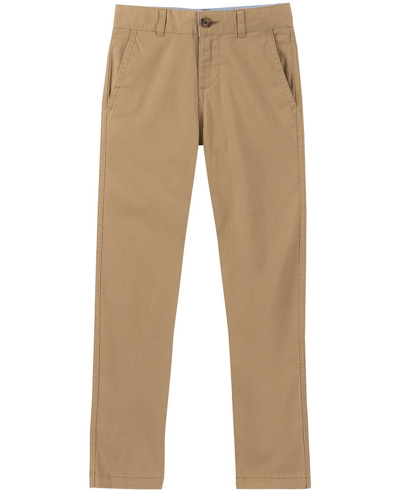 Tommy Hilfiger Toddler and Little Boys Flat-Front Stretch Chino Pants