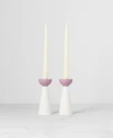 kate spade new york Oak Street Candlestick 2 Piece Set