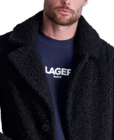 Karl Lagerfeld Paris Men's Oversized Top Coat