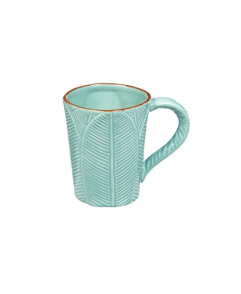 Pottery Coffee Mugs, Evergreen Mug