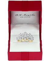 Effy Diamond Cluster Ring (1 ct. t.w.) 14k White Gold or Yellow &