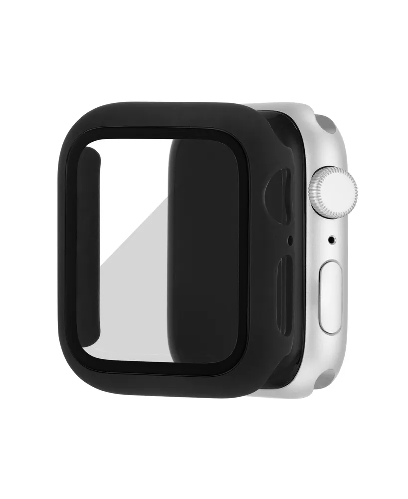 WITHit Unisex Black Full Protection Bumper with Glass for 45mm Apple Watch