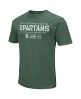 Men's Colosseum Green Michigan State Spartans Oht Military-Inspired Appreciation Flag 2.0 T-shirt