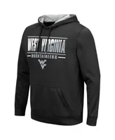 Colosseum Men's West Virginia Mountaineers Slash Stack 2.0 Pullover Hoodie