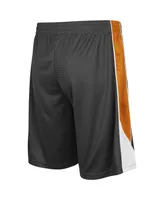 Men's Colosseum Charcoal, Texas Orange Longhorns Turnover Shorts