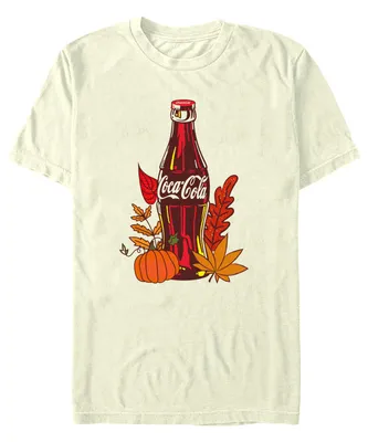 Fifth Sun Men's Coca-Cola Autumn Coke Short Sleeves T-shirt