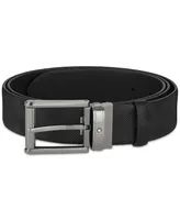 Montblanc Men's Pin-Buckle Leather Belt