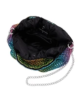 Nina Women's All Over Crystal Satchel Bag