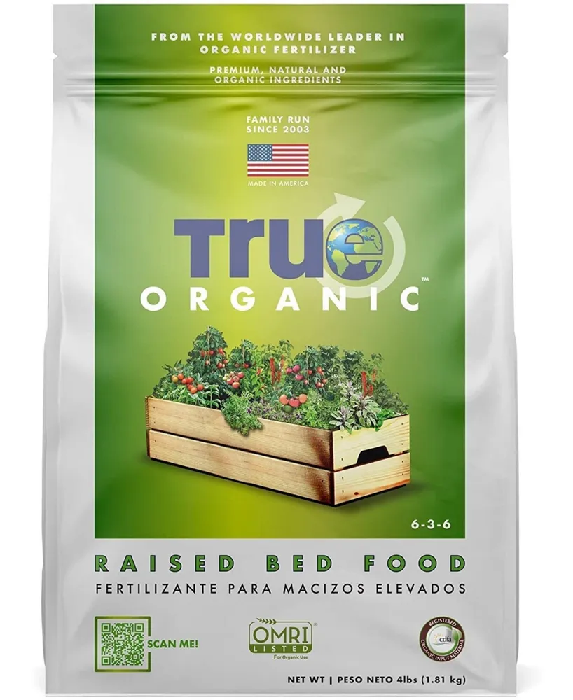 True Organic Granular Raised Bed Plant Food 4 pound bag