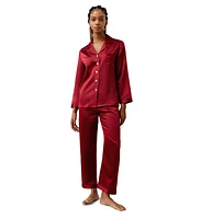 Lilysilk Women's 22 Momme Full Length Silk Pajamas Set