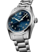 Longines Women's Swiss Automatic Spirit Stainless Steel Bracelet Watch 37mm