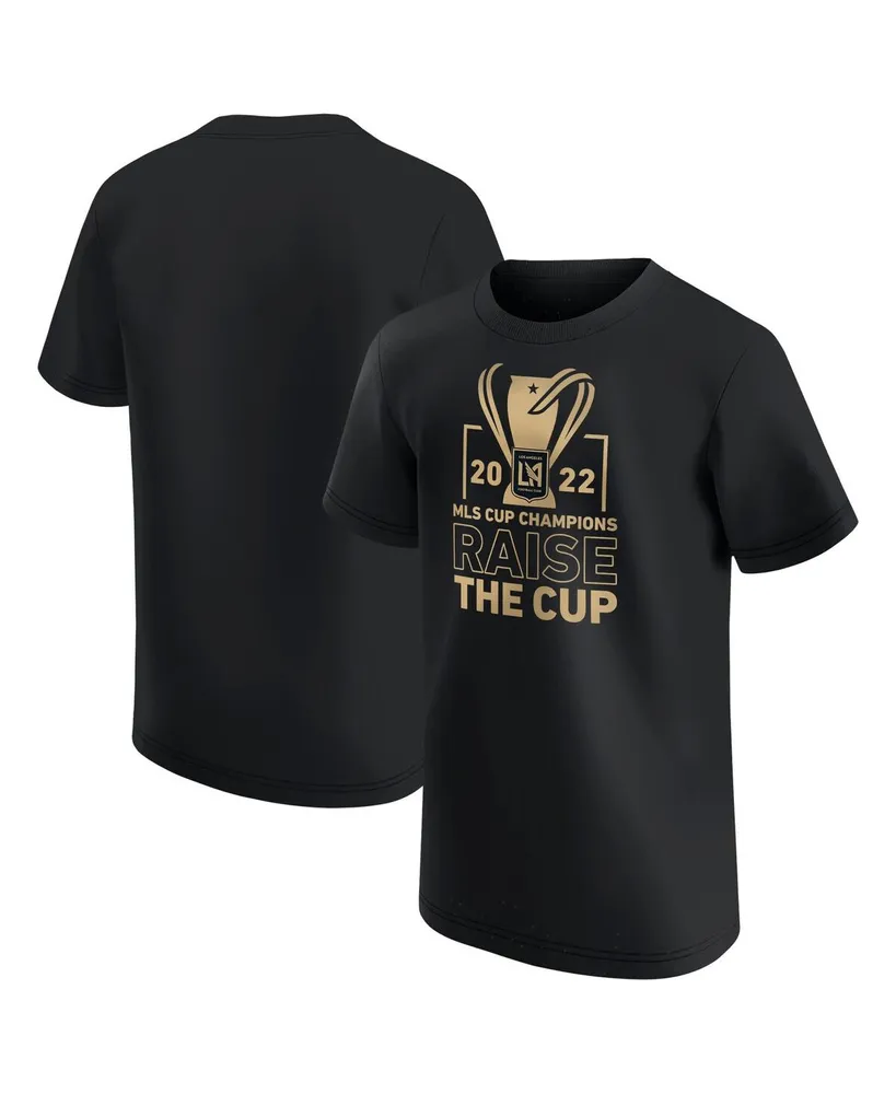 Big Boys Fanatics Black Lafc 2022 Mls Cup Champions Parade T-shirt