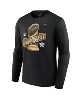 Men's Fanatics Black Houston Astros 2022 World Series Champions Parade Long Sleeve T-shirt