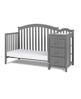 Closeout! Afg Baby Furniture 46" Wooden Kali Ii 4 in 1 Convertible Crib and Changer