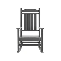 WestinTrends All-Weather Outdoor Patio Poly Classic Porch Rocking Chair (Set of 2)