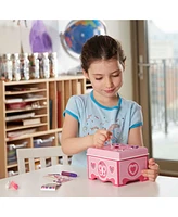 Melissa and Doug Kids' Decorate Your Own Jewelry Box Kit