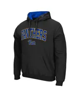 Men's Colosseum Pitt Panthers Arch & Team Logo 3.0 Pullover Hoodie