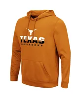 Men's Colosseum Burnt Orange Texas Longhorns Lantern Pullover Hoodie