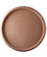 Crescent Garden Universal Round Saucer, Weathered Terracotta 22in D