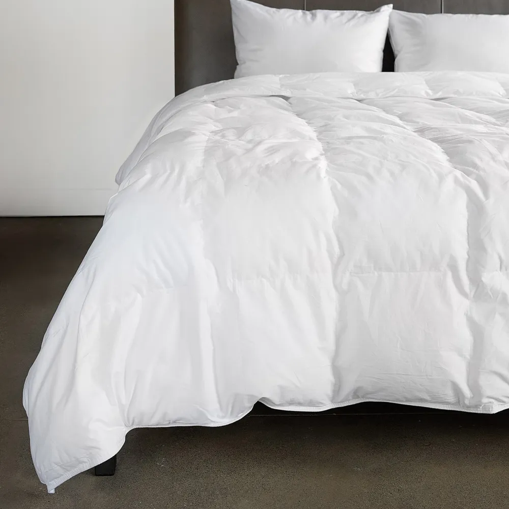 Bokser Home All Season 700 fill Power Luxury White Duck Down Comforter