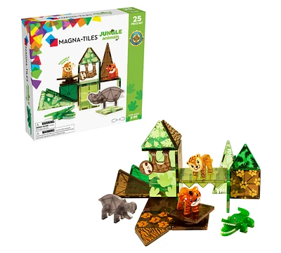 Magna-tilesa Magna-tiles Jungle Animals 25-Piece Magnetic Construction Set, Ages 3+