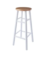Winsome Huxton 2-Piece Wood Bar Stool Set