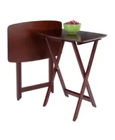 Winsome Darlene 2-Piece Wood Snack Table Set