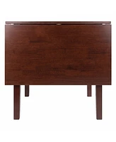 Winsome Perrone 29.13" Wood Drop Leaf Dining Table