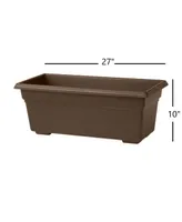 Novelty Countryside Patio Planter Brown 27"