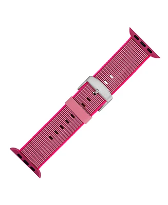 WITHit Pink Nylon Band designed for Apple Watch 42mm (Series 10) & 38/40/41mm