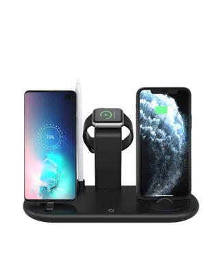 Trexonic 7 in 1 Charging Station with Wireless Qi Charging