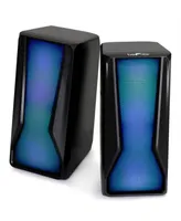 beFree Sound Color Led Dual Gaming Speakers