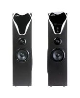 beFree Sound 2.1 Channel Bluetooth Tower Speakers with Optical Input