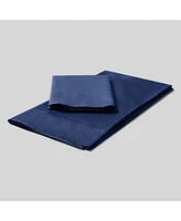 Fabdreams Organic 400 Thread Count Certified Cotton Sateen Pillowcase Set of 2
