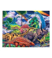 Masterpieces World of Animals Dinosaur Friends 100 Piece Jigsaw Puzzle