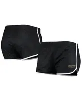 Women's ZooZatz Black Lafc Mesh Shorts