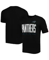 Men's New Era Black Carolina Panthers Combine Authentic Training Huddle Up T-shirt