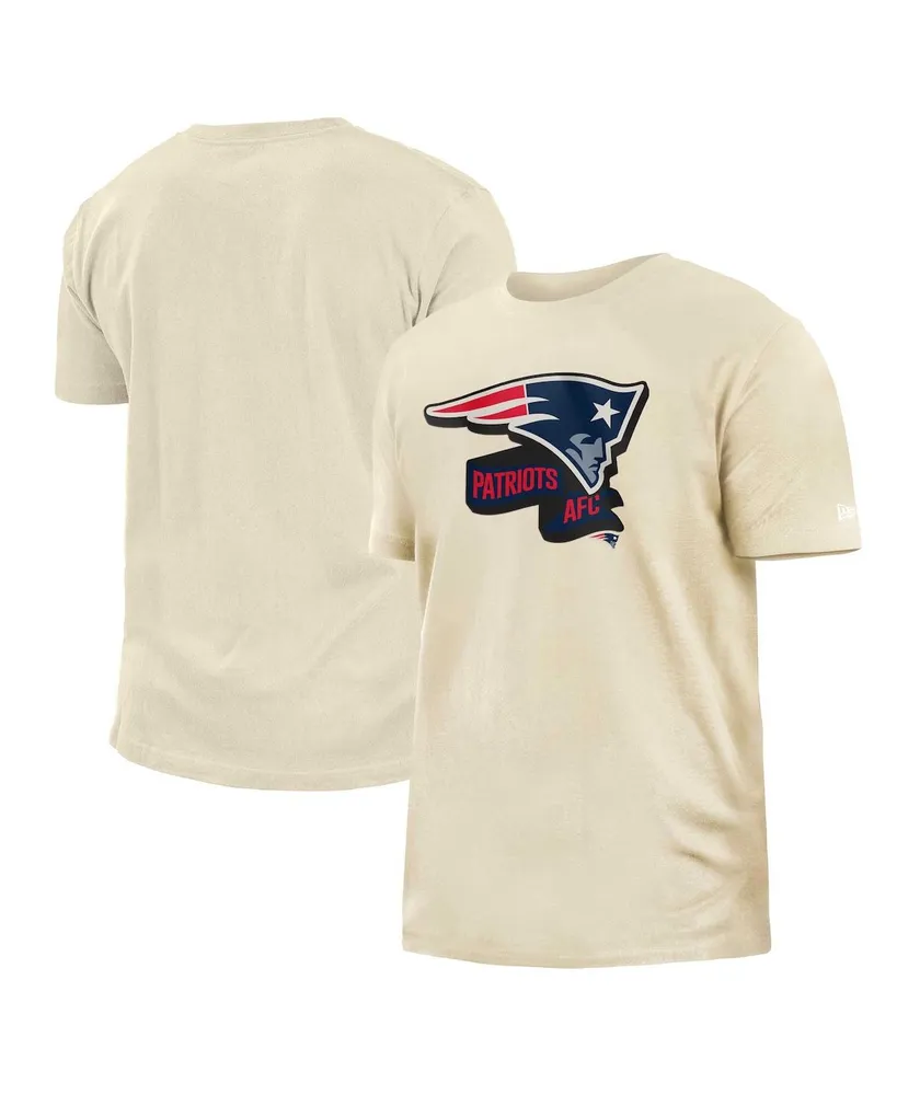 Lids Denver Broncos New Era Sideline Chrome T-Shirt - Cream