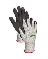 Hestra Work Gloves: Latex Cut Resistant Utility Gloves, Grey - Size 11